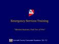 Emergency Services Training Mission Scanner, Part Two of Five PowerPoint PPT Presentation