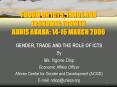FORUM ON ICTS, TRADE AND ECONOMIC FROWTH ADDIS ABABA: 1416 MARCH 2006 PowerPoint PPT Presentation