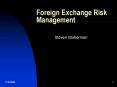 Foreign Exchange Risk Management PowerPoint PPT Presentation