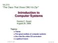 Introduction to Computer Systems PowerPoint PPT Presentation