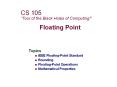 Floating Point PowerPoint PPT Presentation