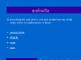umbrella PowerPoint PPT Presentation