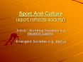 Sport And Culture sport reflects society PowerPoint PPT Presentation