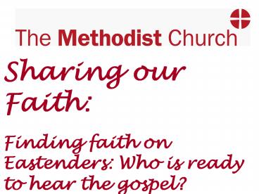 Sharing our Faith: