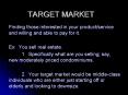 TARGET MARKET PowerPoint PPT Presentation