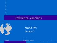 Influenza Vaccines