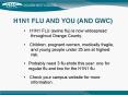 H1N1 FLU AND YOU AND GWC PowerPoint PPT Presentation