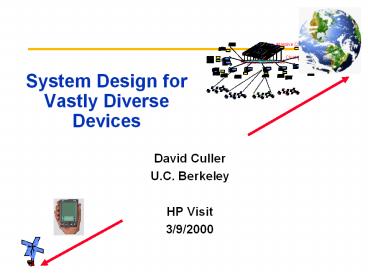 System Design for Vastly Diverse Devices