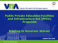 Public Private Education Facilities and Infrastructure Act (PPEA) Proposals PowerPoint PPT Presentation