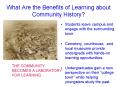 What Are the Benefits of Learning about Community History PowerPoint PPT Presentation