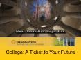 College: A Ticket to Your Future PowerPoint PPT Presentation