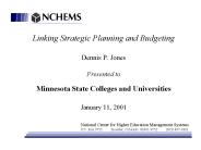 Linking Strategic Planning and Budgeting
