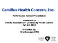 Camillus Health Concern, Inc. PowerPoint PPT Presentation