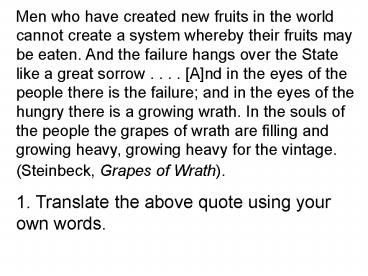 Images of the Great Depression