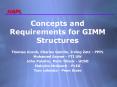 Concepts and Requirements for GIMM Structures PowerPoint PPT Presentation