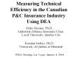 Measuring Technical Efficiency in the Canadian P PowerPoint PPT Presentation