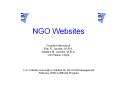 NGO Websites PowerPoint PPT Presentation