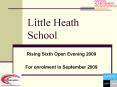 Little Heath School PowerPoint PPT Presentation