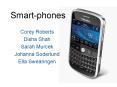 Smartphones PowerPoint PPT Presentation