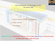 First developments of DAQ/Trigger for RPC