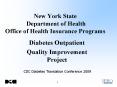New York State Department of Health Office of Health Insurance Programs PowerPoint PPT Presentation