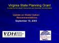 Virginia State Planning Grant Funded by the Health Resources and Services Administration PowerPoint PPT Presentation