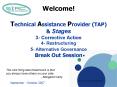Welcome! Technical Assistance Provider (TAP) PowerPoint PPT Presentation