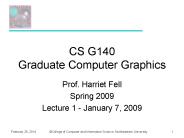 CS G140 Graduate Computer Graphics