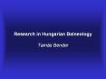 Research%20in%20Hungarian%20Balneology%20%20Tam PowerPoint PPT Presentation