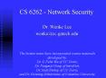 CS 6262 Network Security PowerPoint PPT Presentation