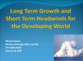 Long Term Growth and Short Term Headwinds for the Developing World PowerPoint PPT Presentation