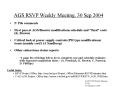 AGS RSVP Weekly Meeting PowerPoint PPT Presentation