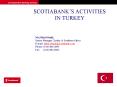 SCOTIABANKS ACTIVITIES IN TURKEY PowerPoint PPT Presentation
