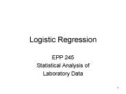 Logistic Regression