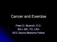 Cancer and Exercise PowerPoint PPT Presentation