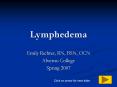 Lymphedema PowerPoint PPT Presentation