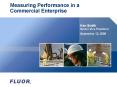 Measuring Performance in a Commercial Enterprise PowerPoint PPT Presentation