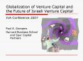 Globalization of Venture Capital and the Future of Israeli Venture Capital PowerPoint PPT Presentation