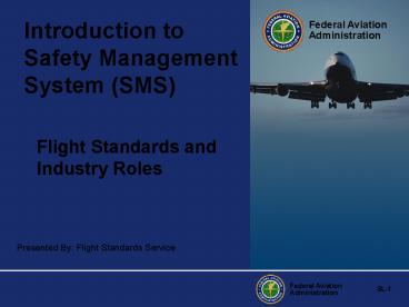 ICAO Safety Management Systems