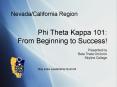 Phi Theta Kappa 101: From Beginning to Success PowerPoint PPT Presentation
