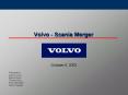 Volvo Scania Merger PowerPoint PPT Presentation
