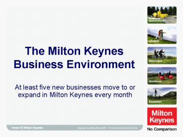 The Milton Keynes Business Environment