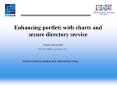 Enhancing portlets with charts and secure directory service PowerPoint PPT Presentation