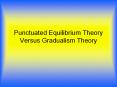 Punctuated%20Equilibrium%20Theory%20Versus%20Gradualism%20Theory PowerPoint PPT Presentation