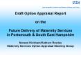 Draft Option Appraisal Report on the Future Delivery of Maternity Services in Portsmouth PowerPoint PPT Presentation