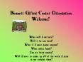 Bennett Gifted Center Orientation Welcome PowerPoint PPT Presentation