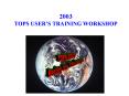 TOPS 2003 PowerPoint PPT Presentation