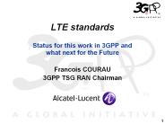 LTE standards