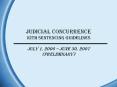 JUDICIAL CONCURRENCE WITH SENTENCING GUIDELINES PowerPoint PPT Presentation