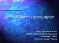 Whole Effluent Toxicity Basics PowerPoint PPT Presentation
